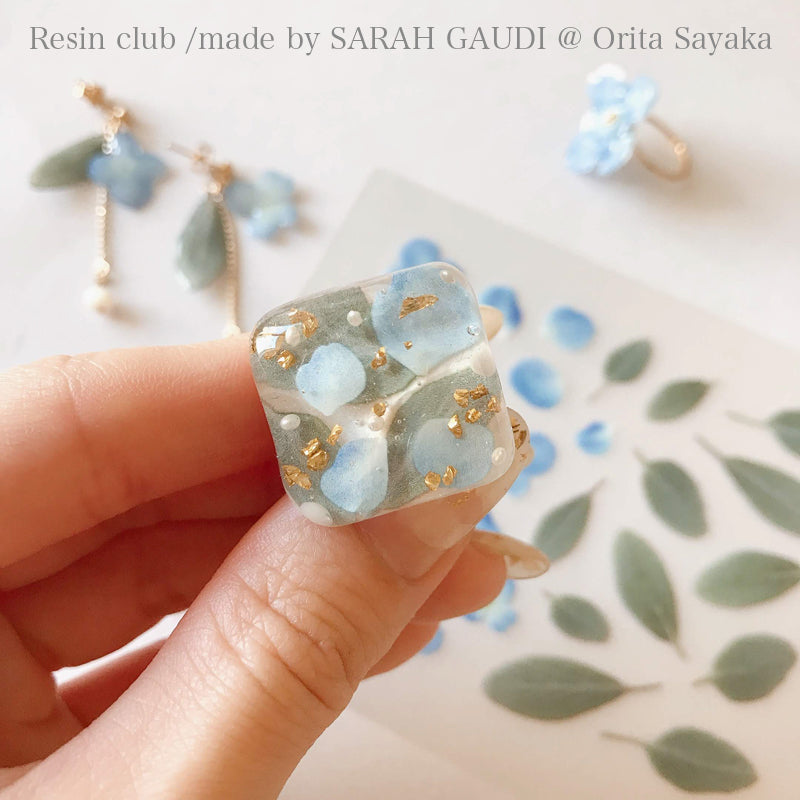 Resin Sticker [Flower Petals3]