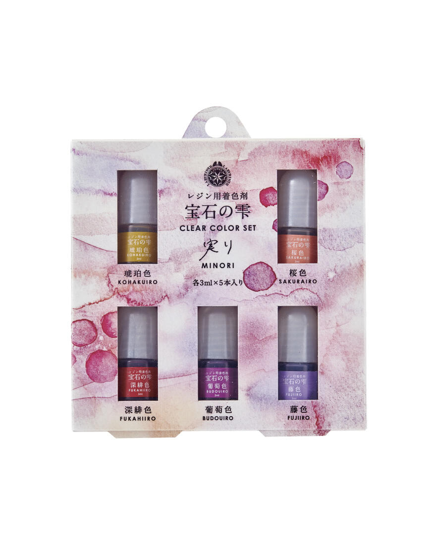 Clear Color Set Traditional Japan Red [MINORI]